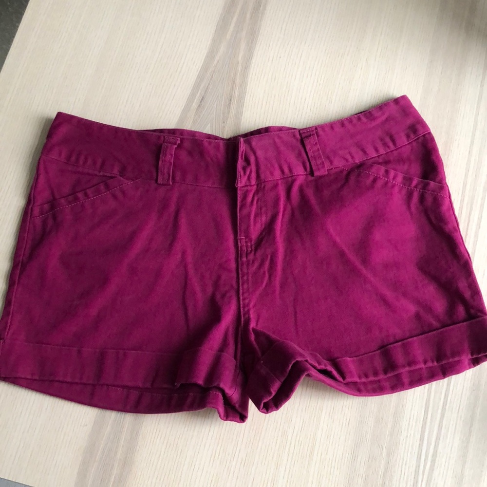 Rue21 Magenta Mini Shorts | 7-8